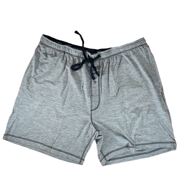 Hanes Men's Big & Tall X-Temp Stretch Jersey Lounge Set Light Grey - XL - Picture 6 of 8